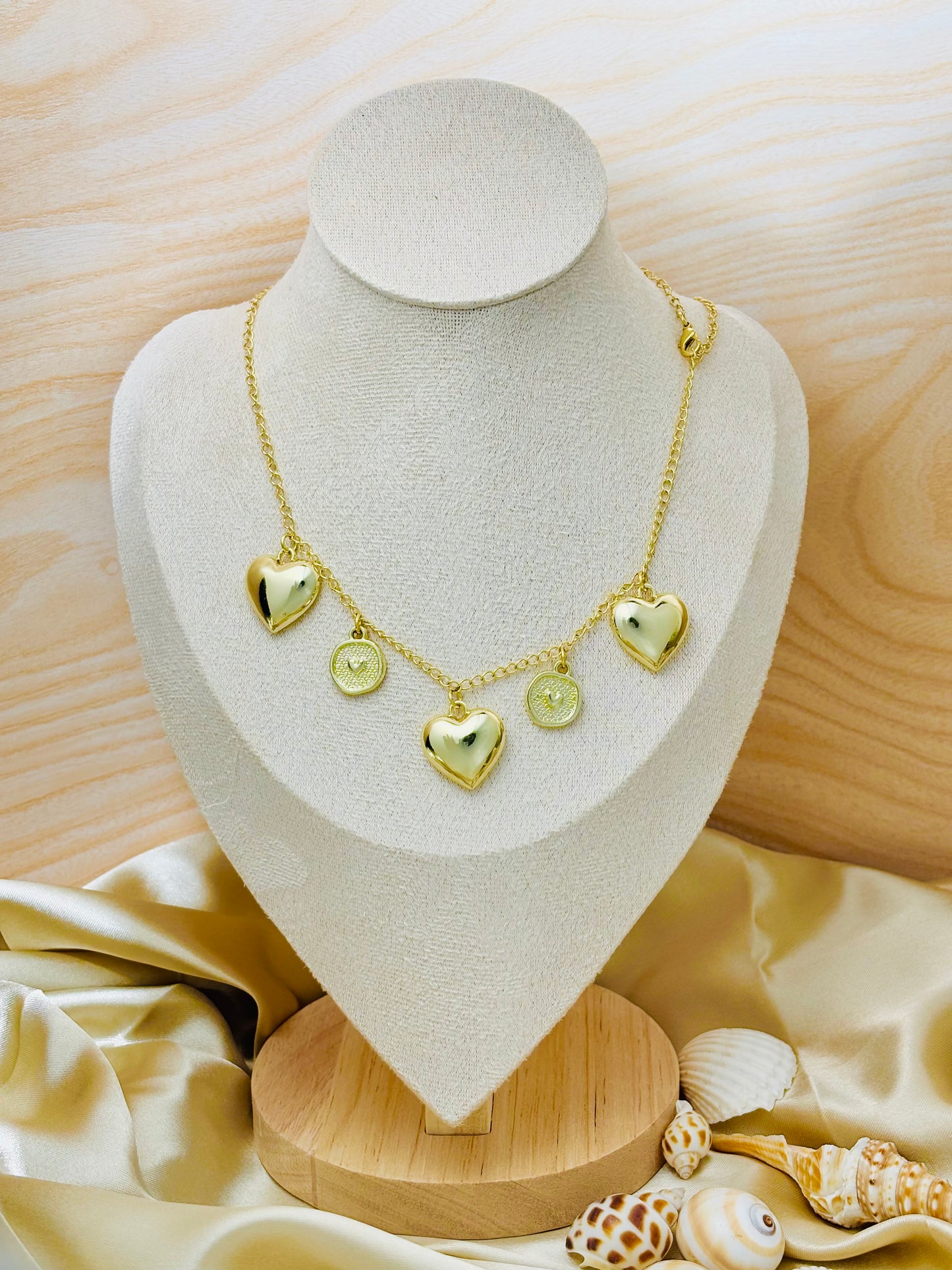 Dil Dosti Pyaar Charm Necklace