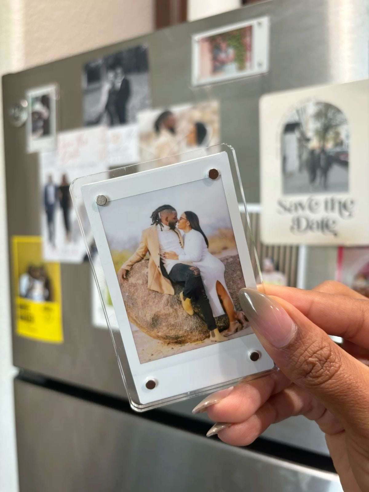 Polaroid magnets