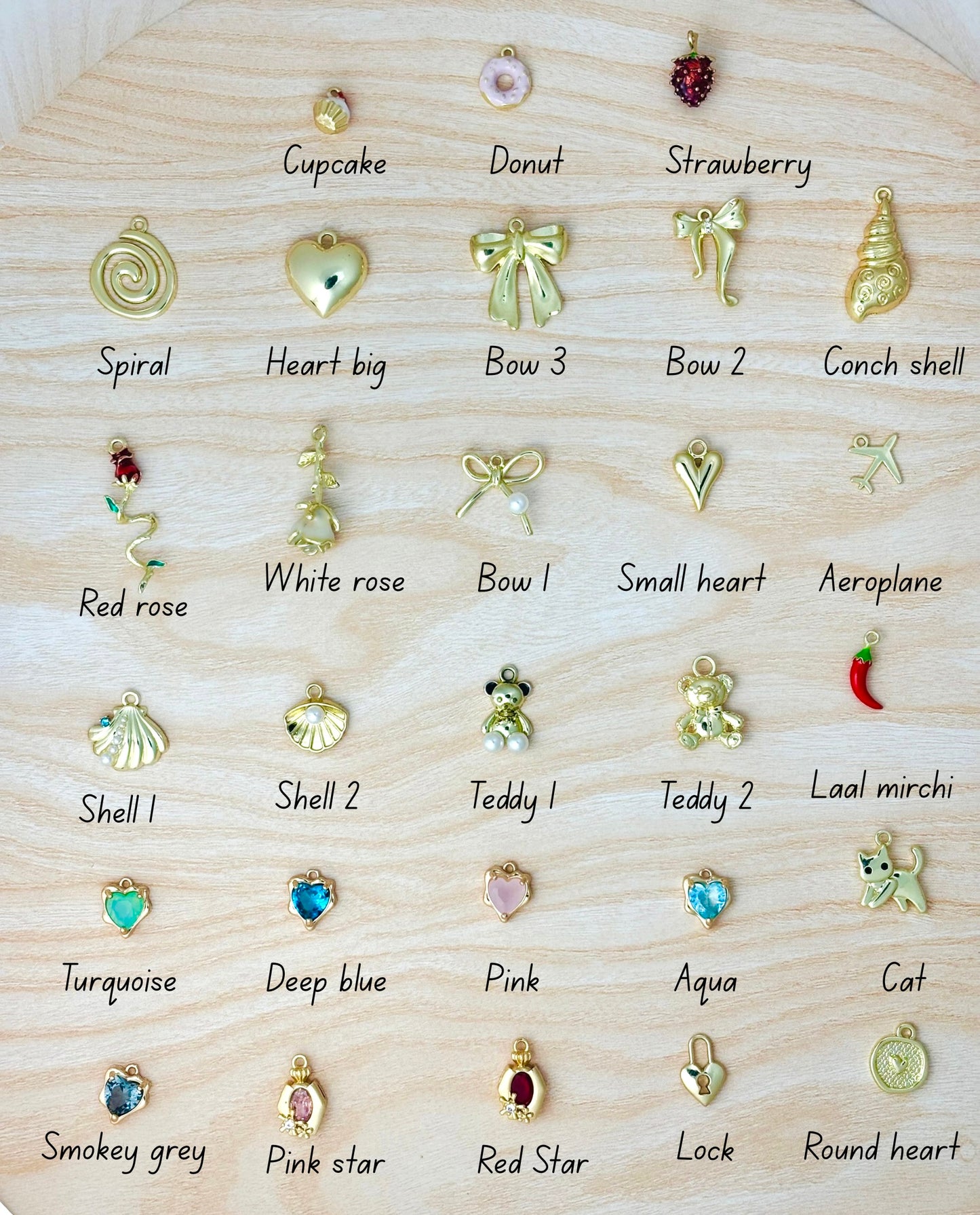 Create your own charm necklace