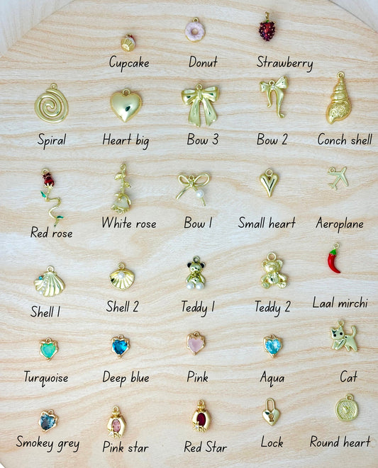 Create your own charm necklace