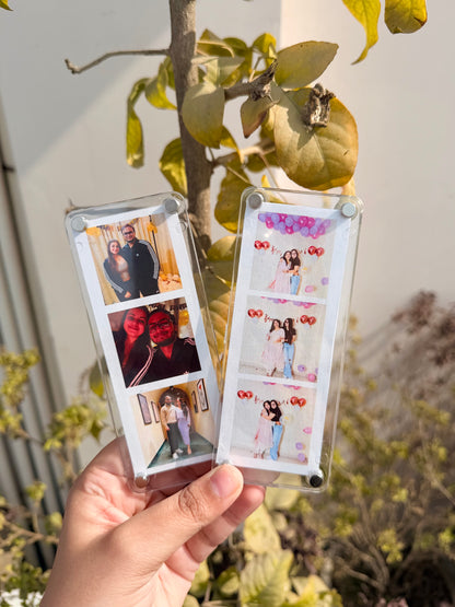 Strip Polaroid fridge magnet