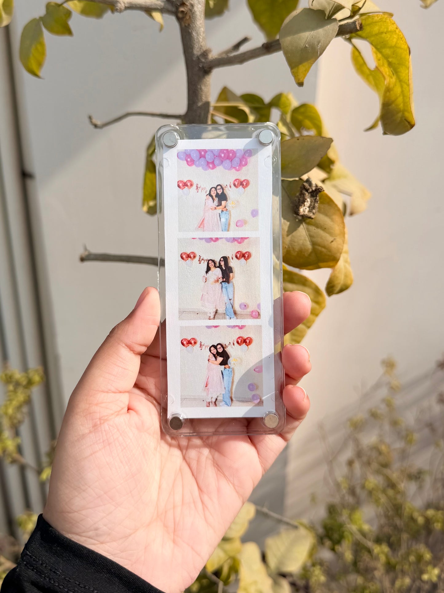 Strip Polaroid fridge magnet