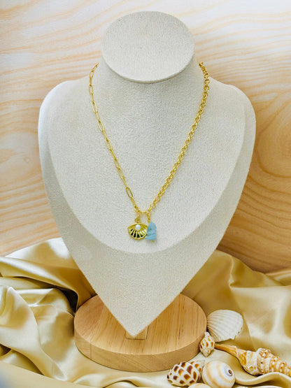 Sagar Moti Charm Necklace