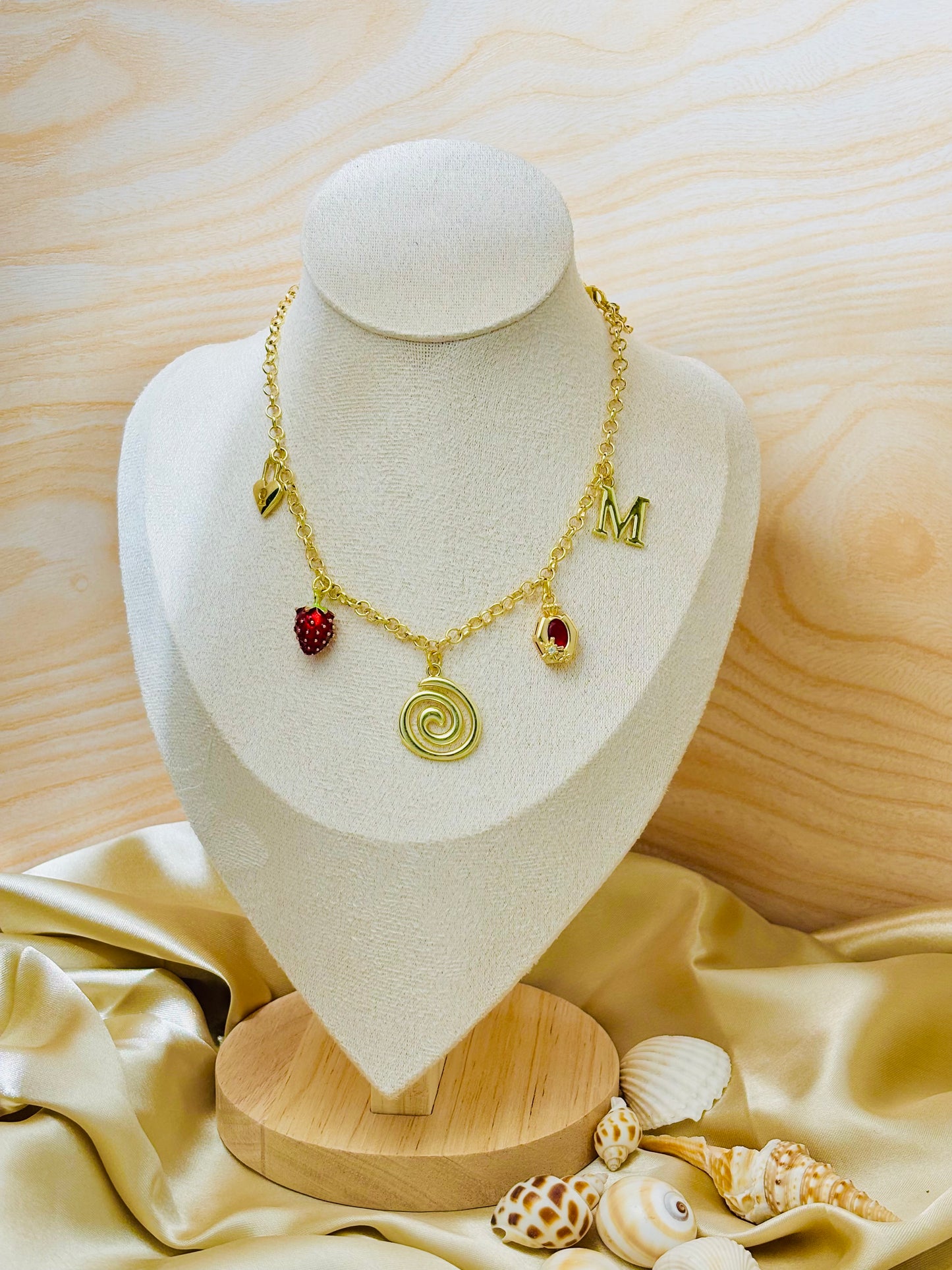 Charm Berry Necklace