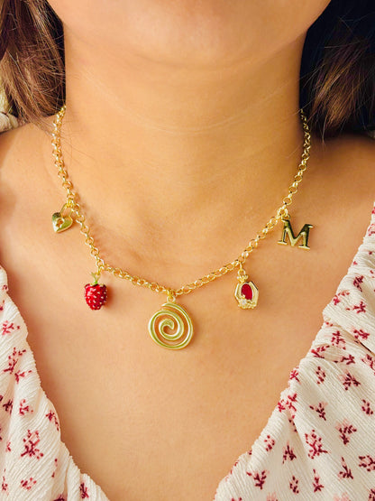 Charm Berry Necklace