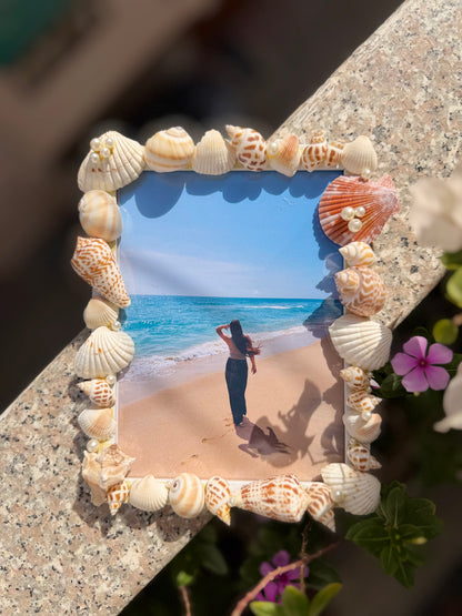 Seashell Memories frame
