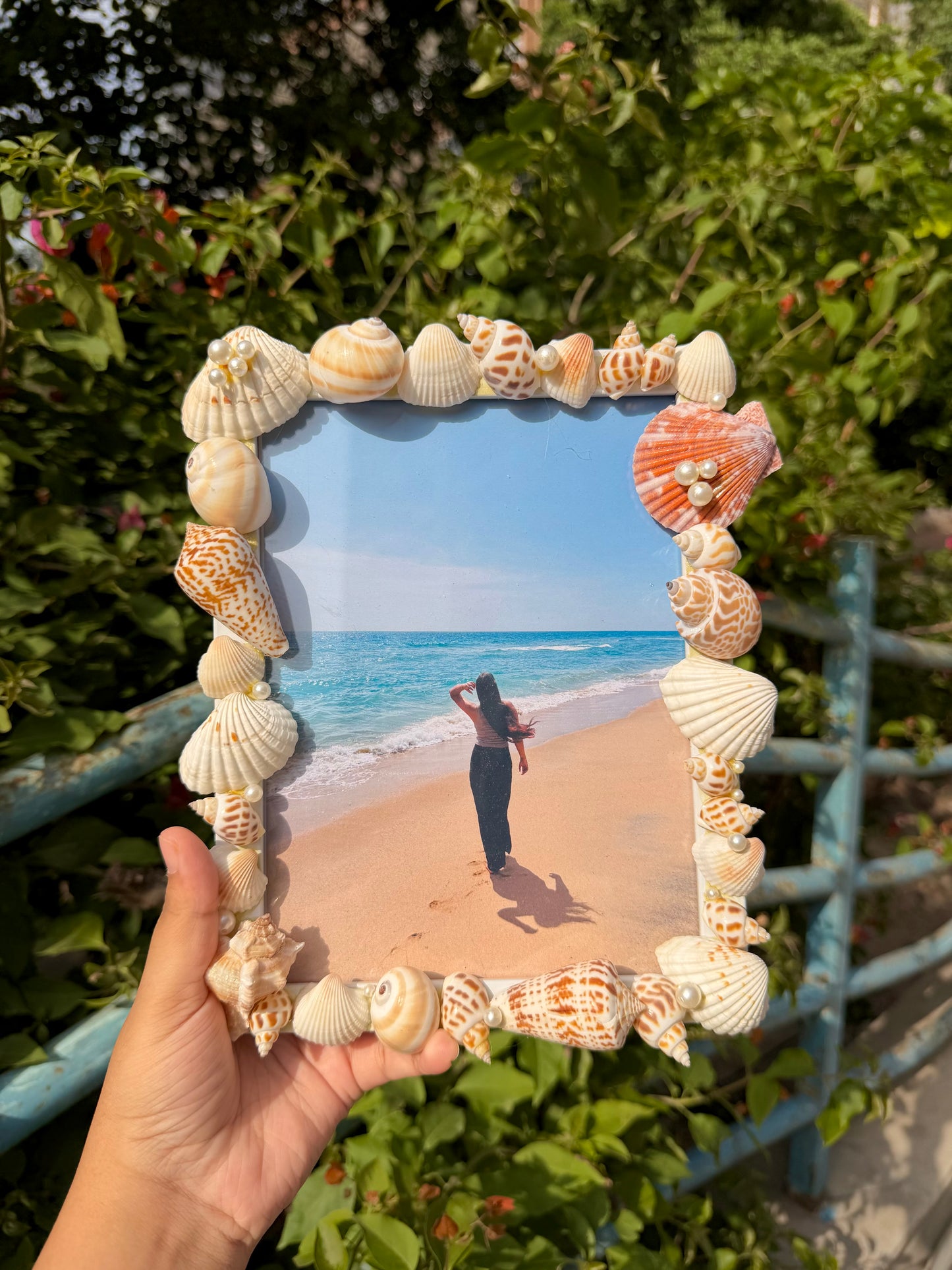 Seashell Memories frame