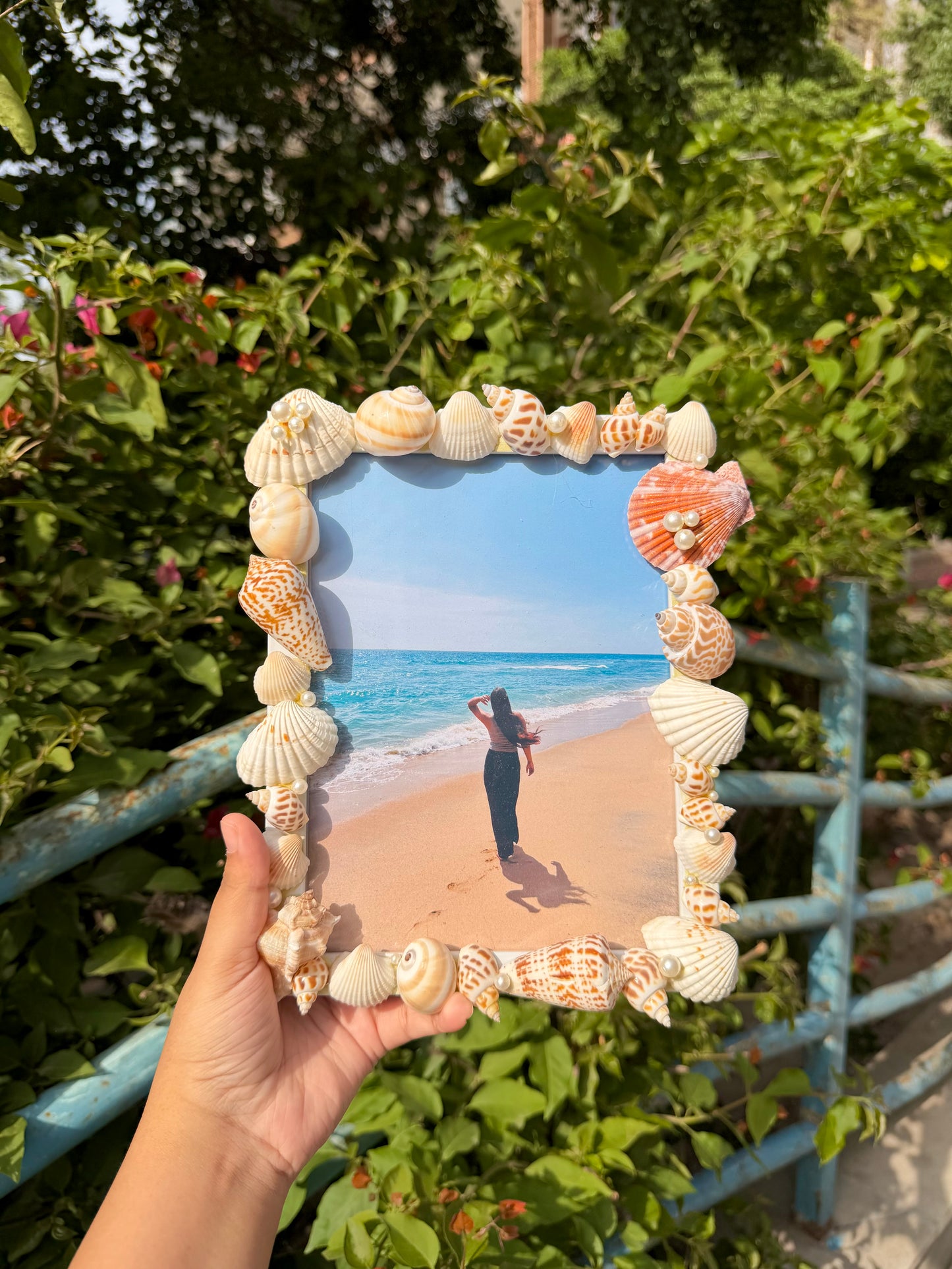 Seashell Memories frame