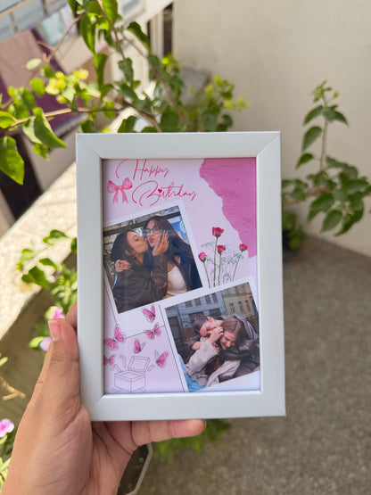 Pink Birthday Frame