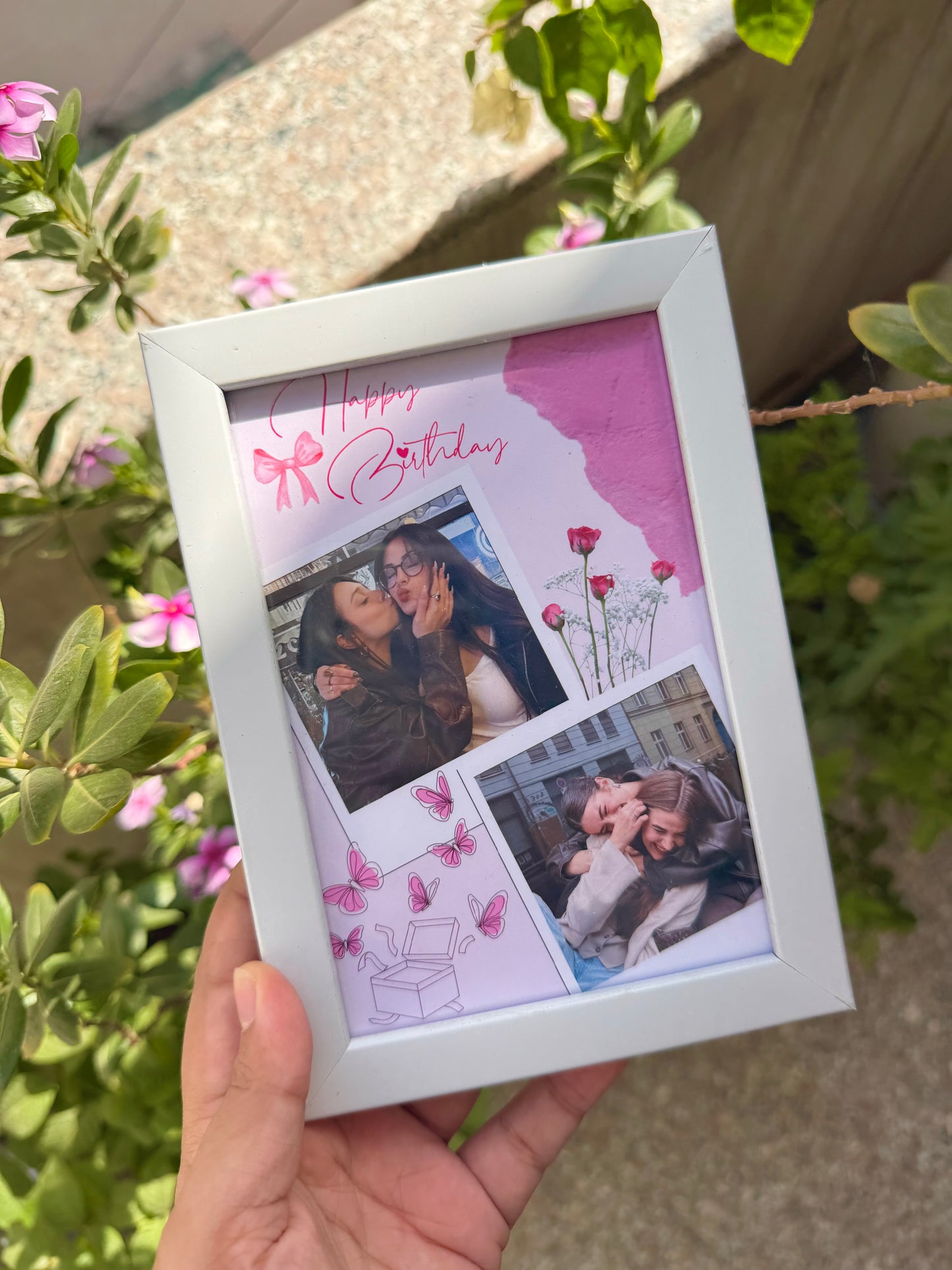 Pink Birthday Frame