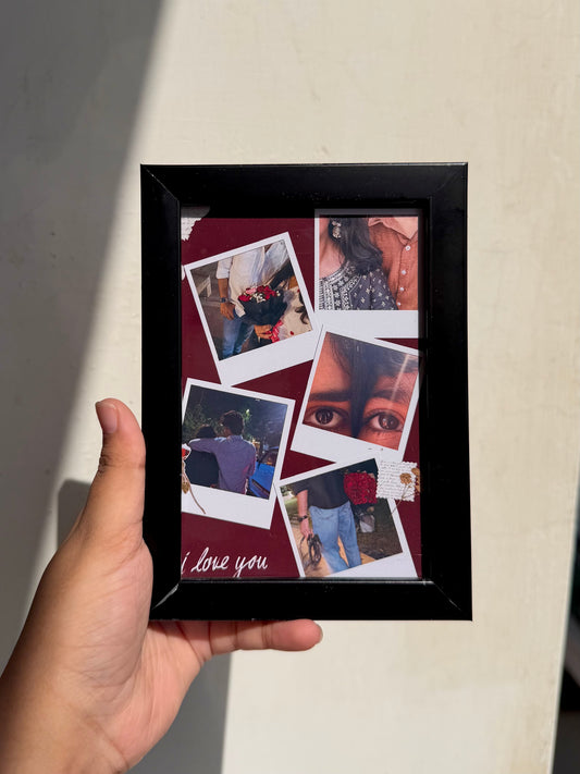 Love story frame