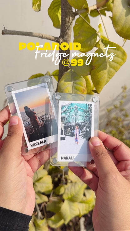 Strip Polaroid fridge magnet